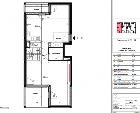 F21 T5 duplex - Résidence à Bordeaux