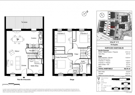 V11 T4 duplex - Résidence à Ambarès-et-Lagrave