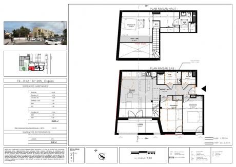 205 T4 duplex - Résidence à Biganos